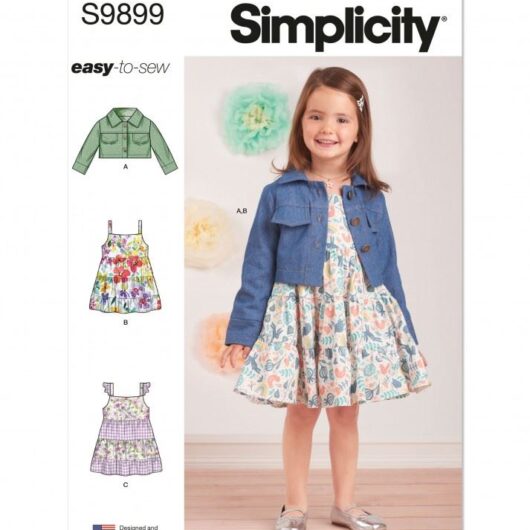 Simplicity Paper Sewing Pattern 9899