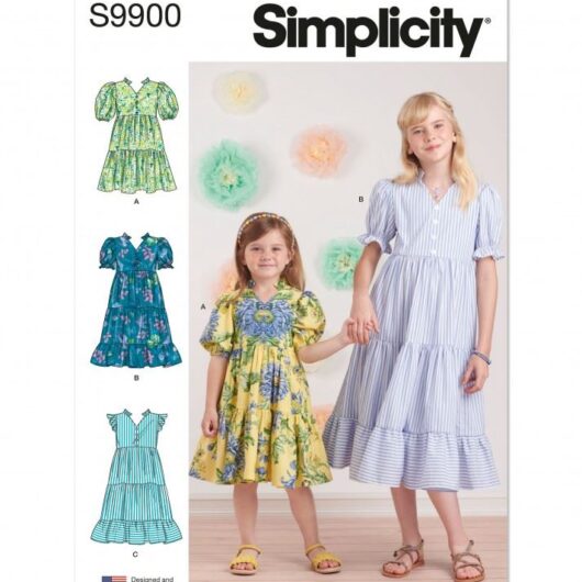 Simplicity Paper Sewing Pattern 9900