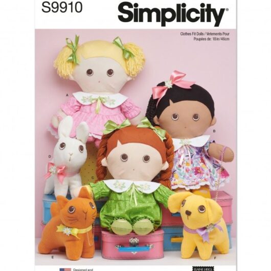 Simplicity Paper Sewing Pattern 9910
