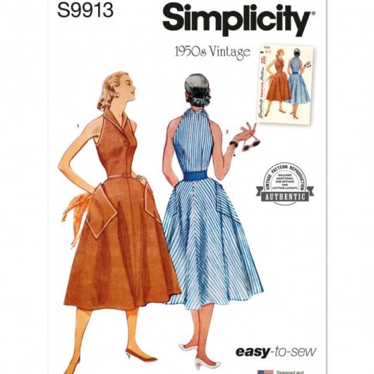 Simplicity Paper Sewing Pattern 9913
