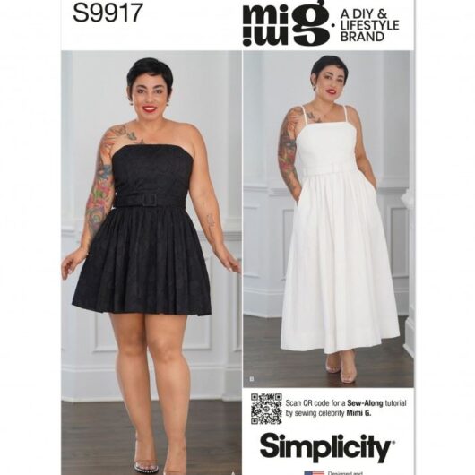 Simplicity Paper Sewing Pattern 9917