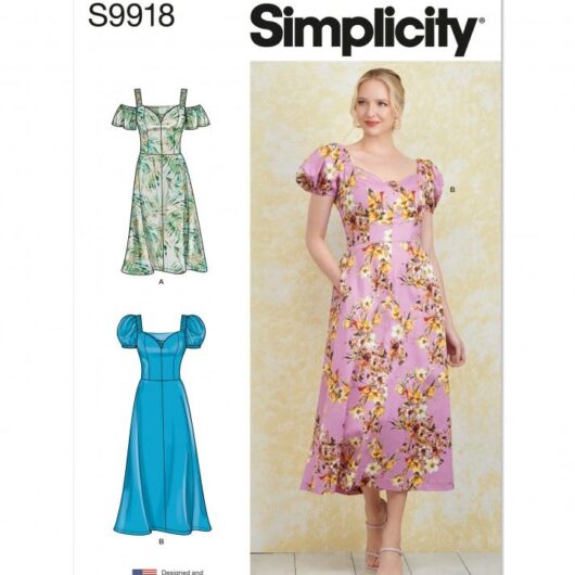 Simplicity Paper Sewing Pattern 9918