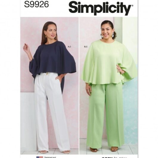 Simplicity Paper Sewing Pattern 9926