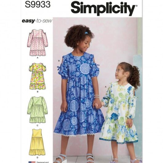 Simplicity Paper Sewing Pattern 9933
