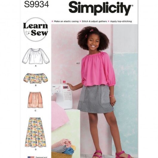 Simplicity Paper Sewing Pattern 9934