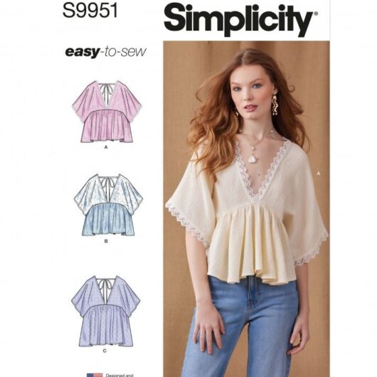 Simplicity Paper Sewing Pattern 9951