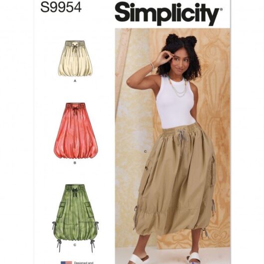 Simplicity Paper Sewing Pattern 9954