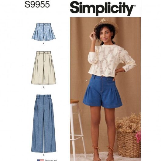 Simplicity Paper Sewing Pattern 9955