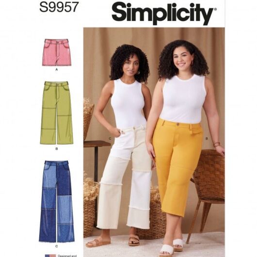 Simplicity Paper Sewing Pattern 9957