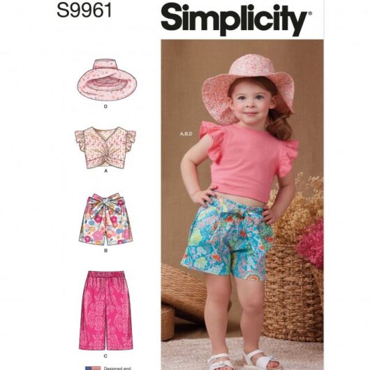 Simplicity Paper Sewing Pattern 9961