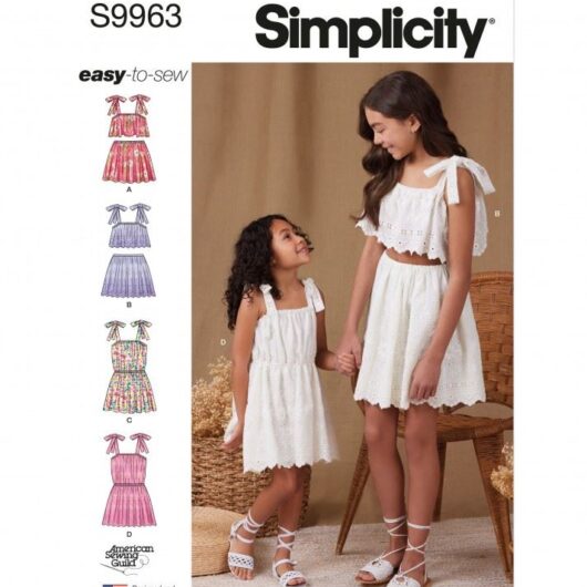 Simplicity Paper Sewing Pattern 9963