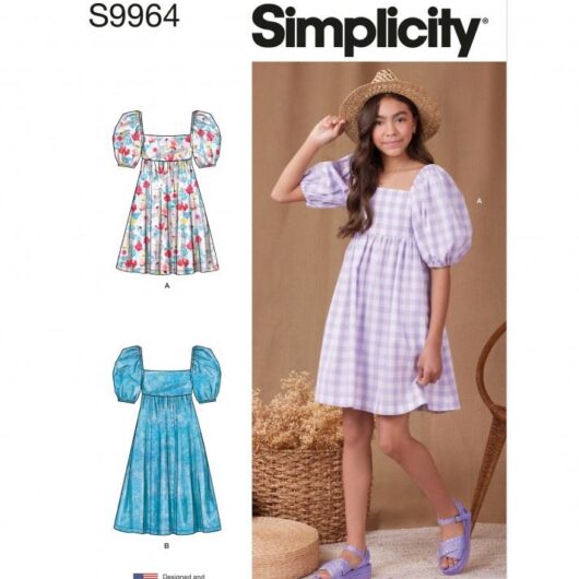 Simplicity Paper Sewing Pattern 9964