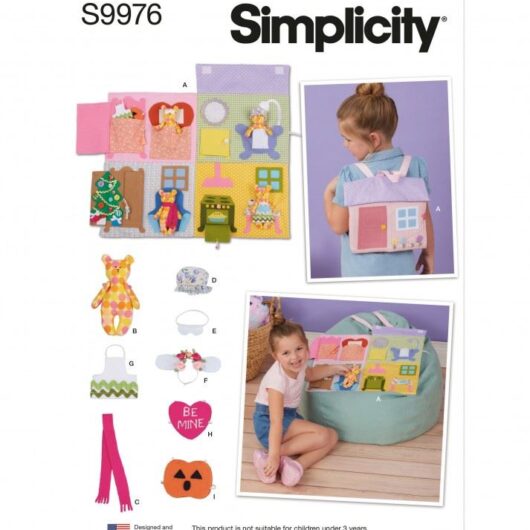 Simplicity Paper Sewing Pattern 9976