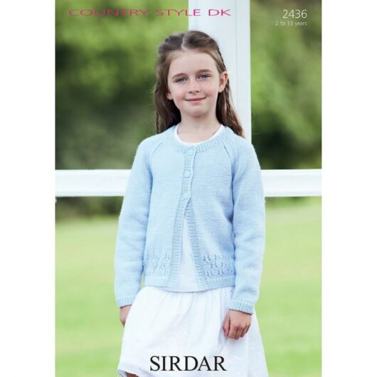 Sirdar Country Style DK Knitting Pattern 2436