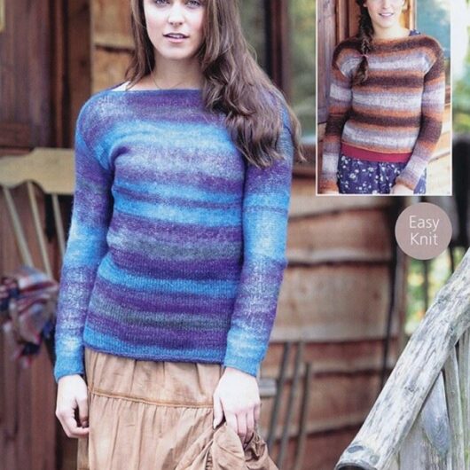 Sirdar Hush Knitting Pattern 7097