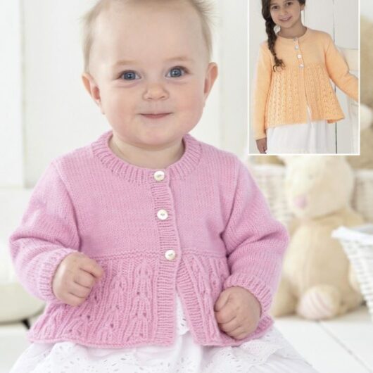Sirdar Snuggly 4 Ply Knitting Pattern 4438