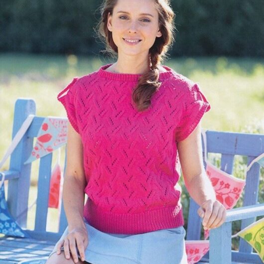 Sirdar Wash N Wear Knitting Pattern 7038