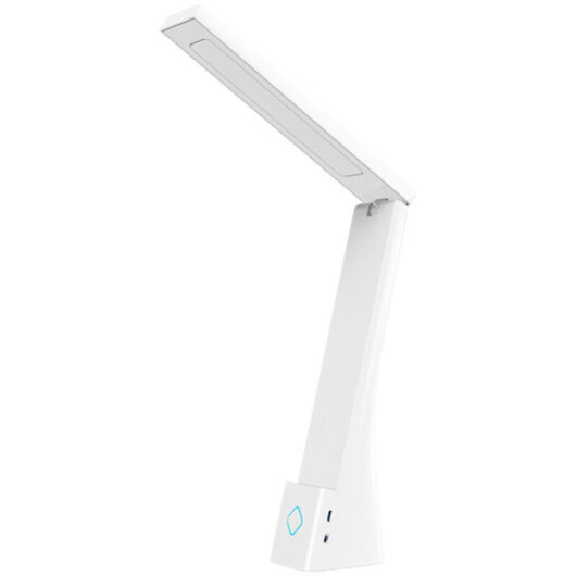 Small adjustable desk lamp with storage bag - LED reading lamp - Eye protection - Night light for dorm rooms - Easy to use - Rechargeable - LED