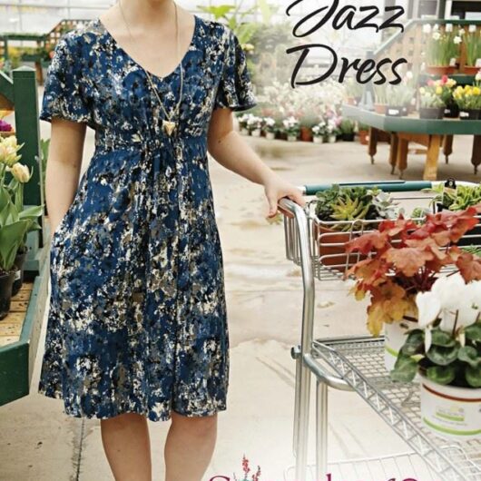 SnapDragon Studios Paper Sewing Pattern Summer Jazz Dress
