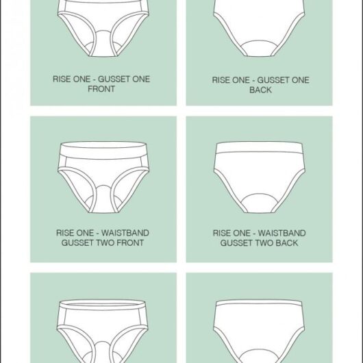 Sophie Hines Paper Sewing Pattern Perfect Period Panties