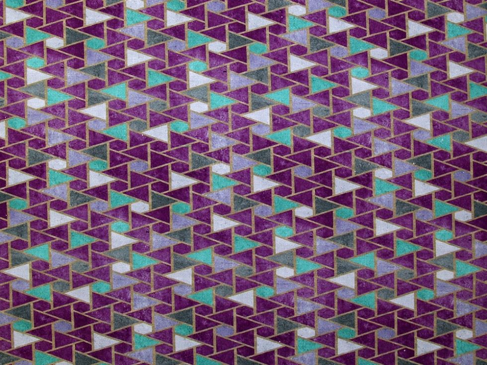 Stof France 100% Cotton Fabric Plum