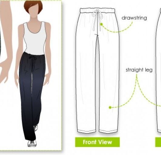 Style Arc Paper Sewing Pattern Anna Pants