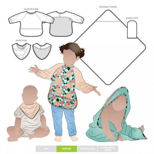 Style Arc Paper Sewing Pattern Baby Bundle