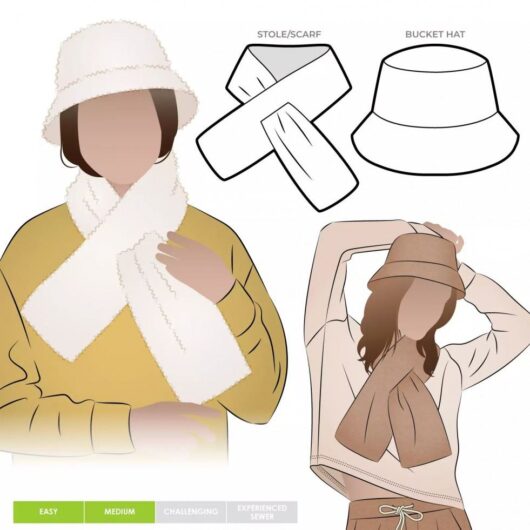 Style Arc Paper Sewing Pattern Cosy Duo
