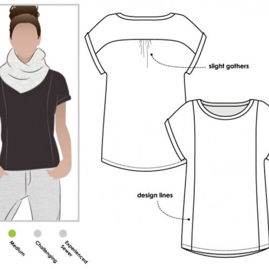 Style Arc Paper Sewing Pattern Courtney Top