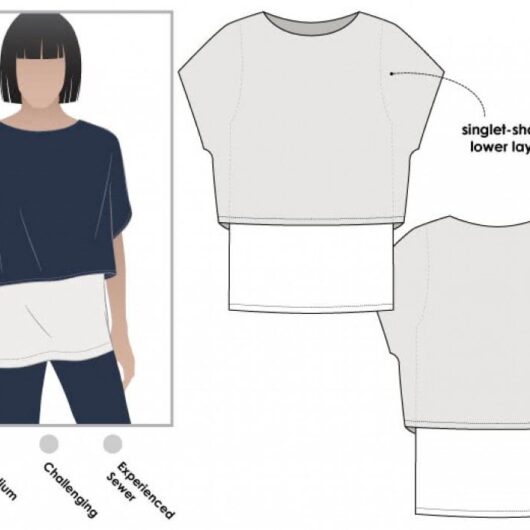 Style Arc Paper Sewing Pattern Dahlia Tunic
