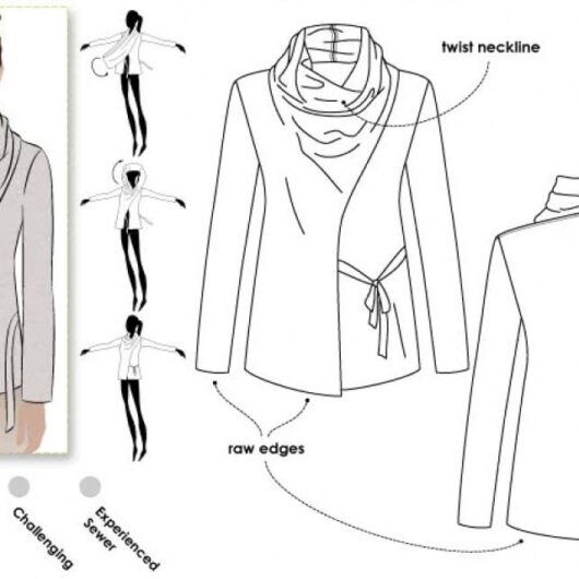 Style Arc Paper Sewing Pattern Elita Top