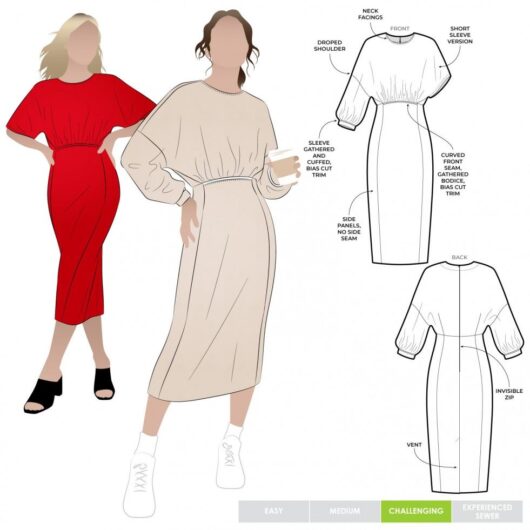 Style Arc Paper Sewing Pattern Elsbeth Dress