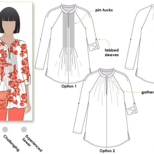 Style Arc Paper Sewing Pattern Faith Top