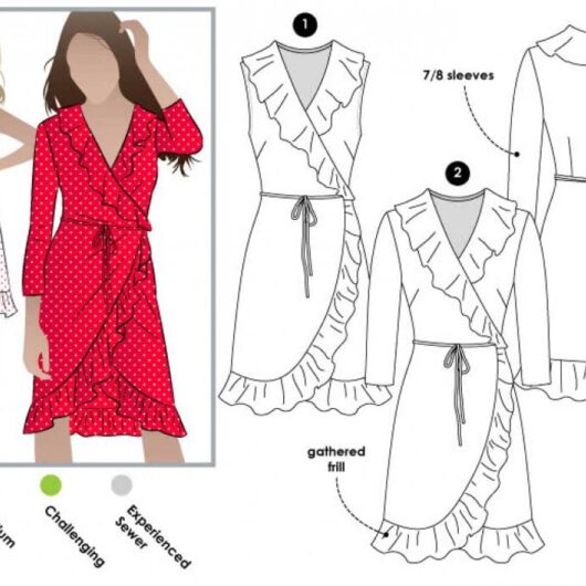 Style Arc Paper Sewing Pattern Giselle Dress