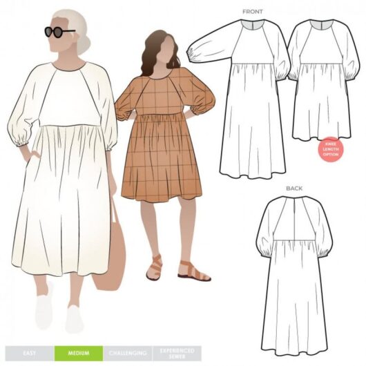 Style Arc Paper Sewing Pattern Hope Dress