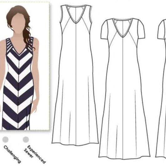 Style Arc Paper Sewing Pattern Jacinta Dress
