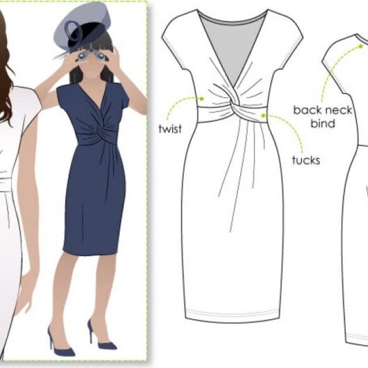 Style Arc Paper Sewing Pattern Jessica Dress