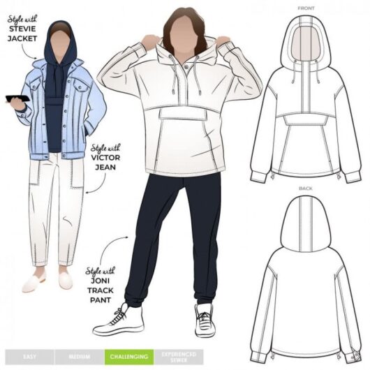 Style Arc Paper Sewing Pattern Kennedy Top