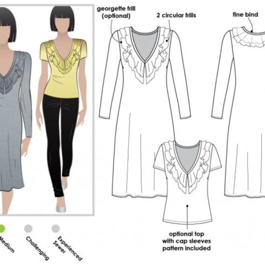 Style Arc Paper Sewing Pattern Lucy Dress