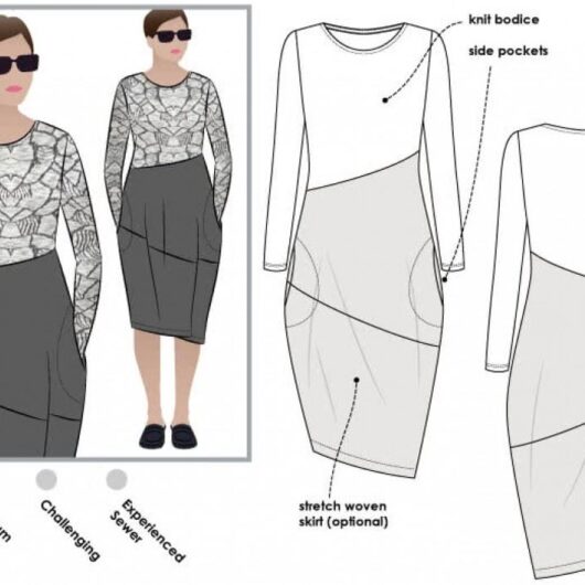 Style Arc Paper Sewing Pattern Maisie Dress