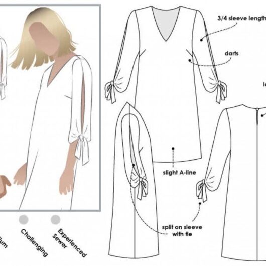 Style Arc Paper Sewing Pattern Marilyn Dress