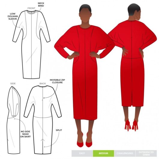Style Arc Paper Sewing Pattern Meredith Dress