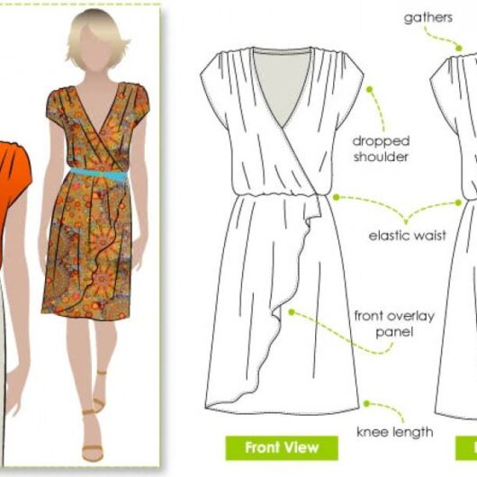 Style Arc Paper Sewing Pattern Mia Dress