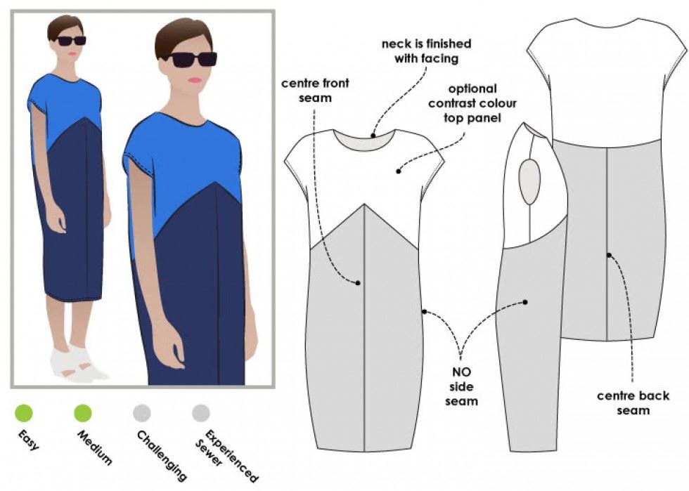 Style Arc Paper Sewing Pattern Mila Dress