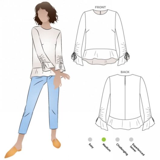 Style Arc Paper Sewing Pattern Miley Top