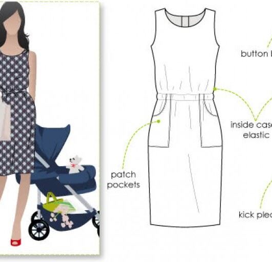 Style Arc Paper Sewing Pattern Peggy Dress