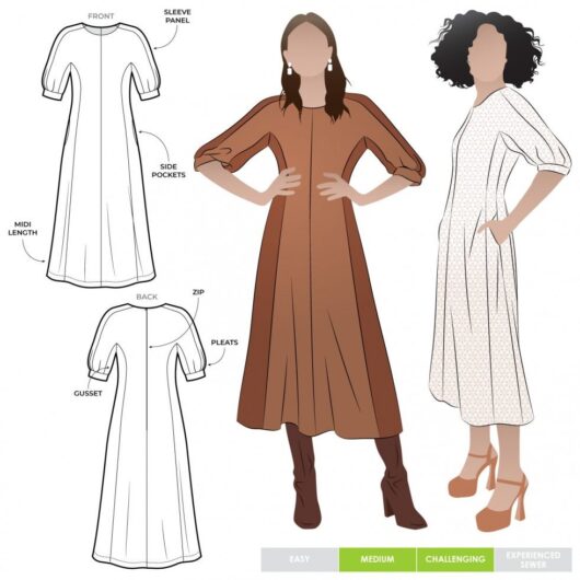 Style Arc Paper Sewing Pattern Penelope Dress