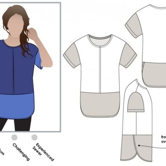 Style Arc Paper Sewing Pattern Scarlett Top