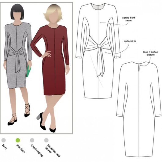 Style Arc Paper Sewing Pattern Serena Dress