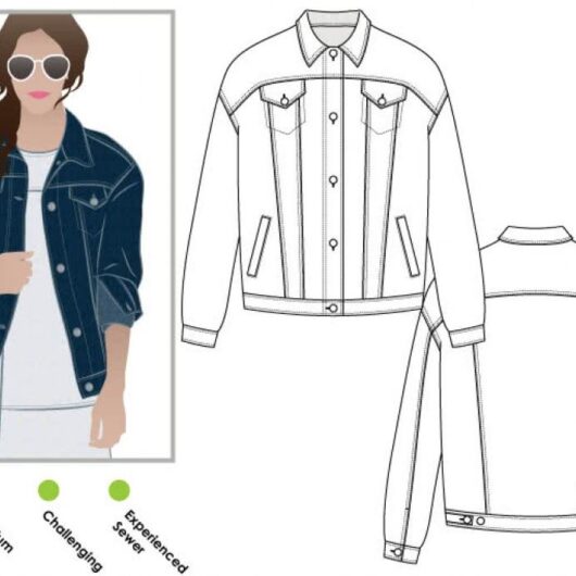 Style Arc Paper Sewing Pattern Stevie Jean Jacket